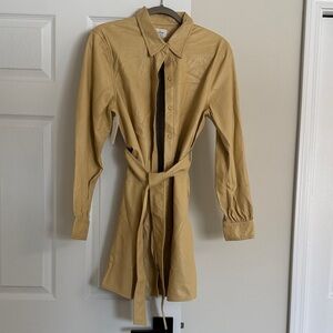 Wilfred Tan Shirt Dress
